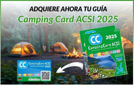 Guía ACSI Camping Card 2025 